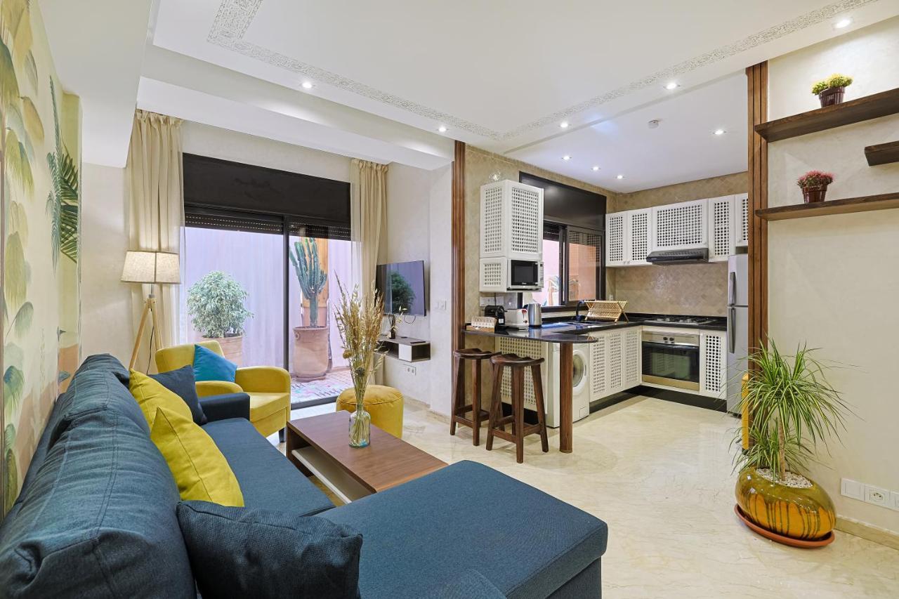 Oasis - Appartement Authentique A Gueliz Marrakesh Exterior photo