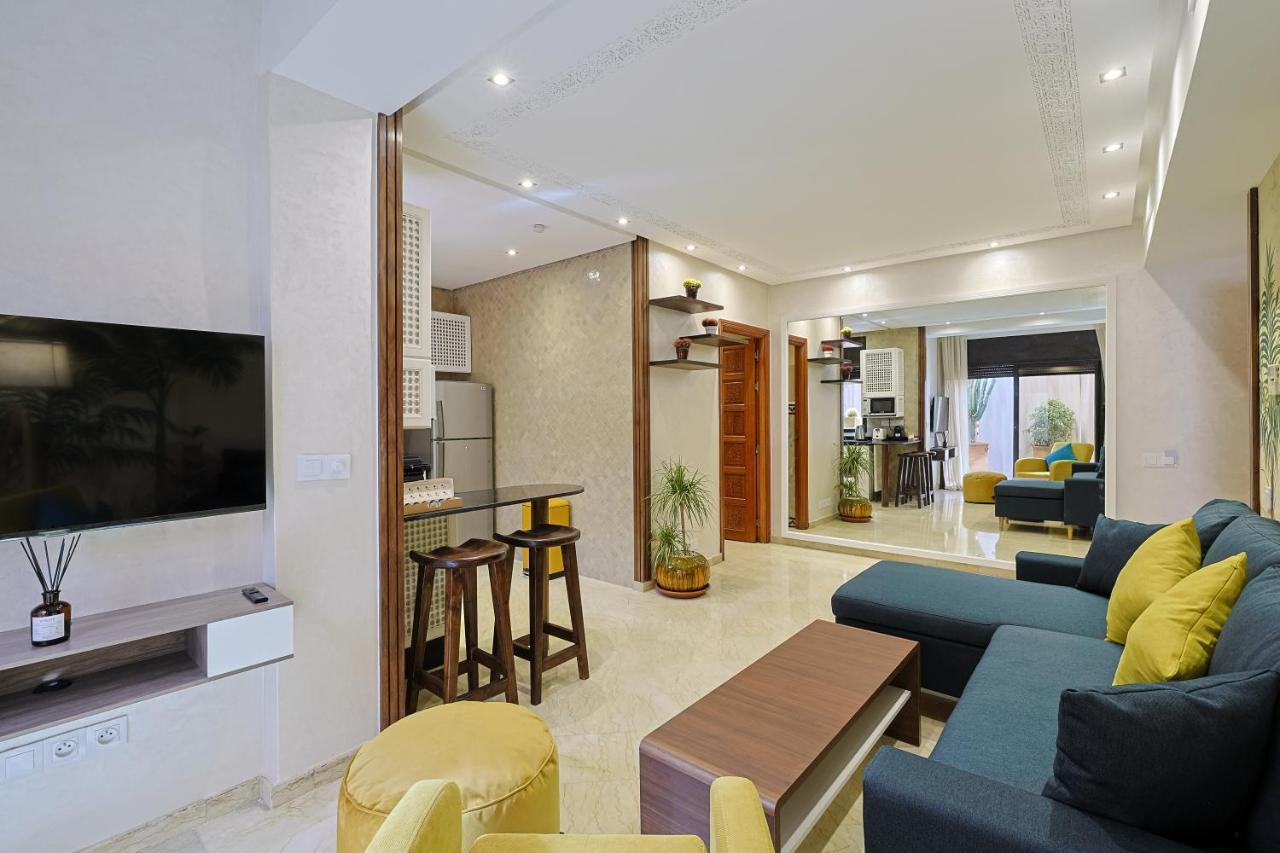 Oasis - Appartement Authentique A Gueliz Marrakesh Exterior photo